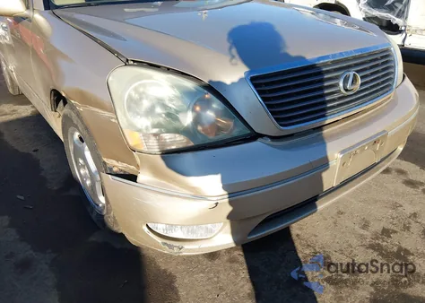 2002 Lexus Ls 430 z USA, uszkodzony, nr VIN JTHBN30F420072224